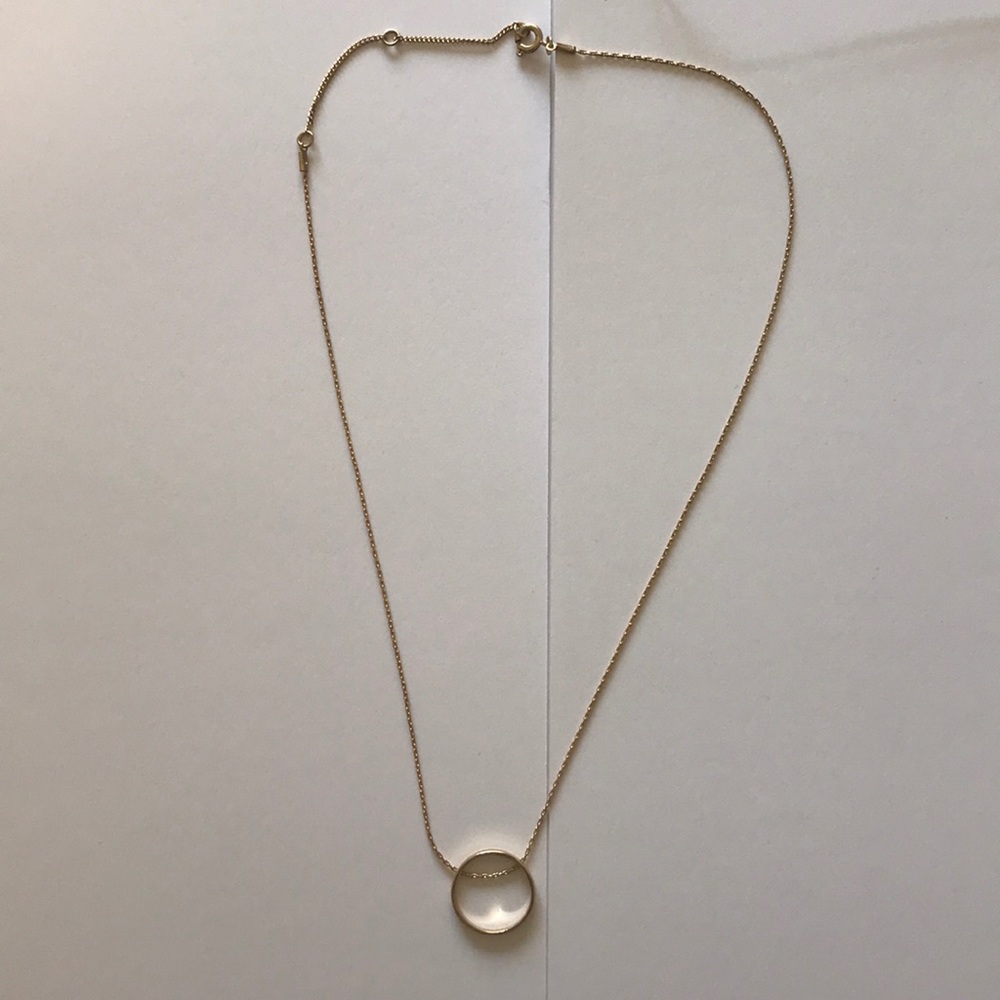 Dainty gold necklace